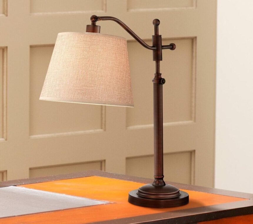 Set of 2 Industrial Table Lamps Review